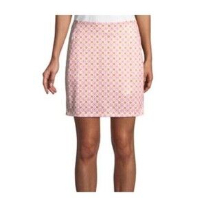 Tory Burch Tory Sport Floral Print Golf Tennis Skirt Skort Size XL Pockets
